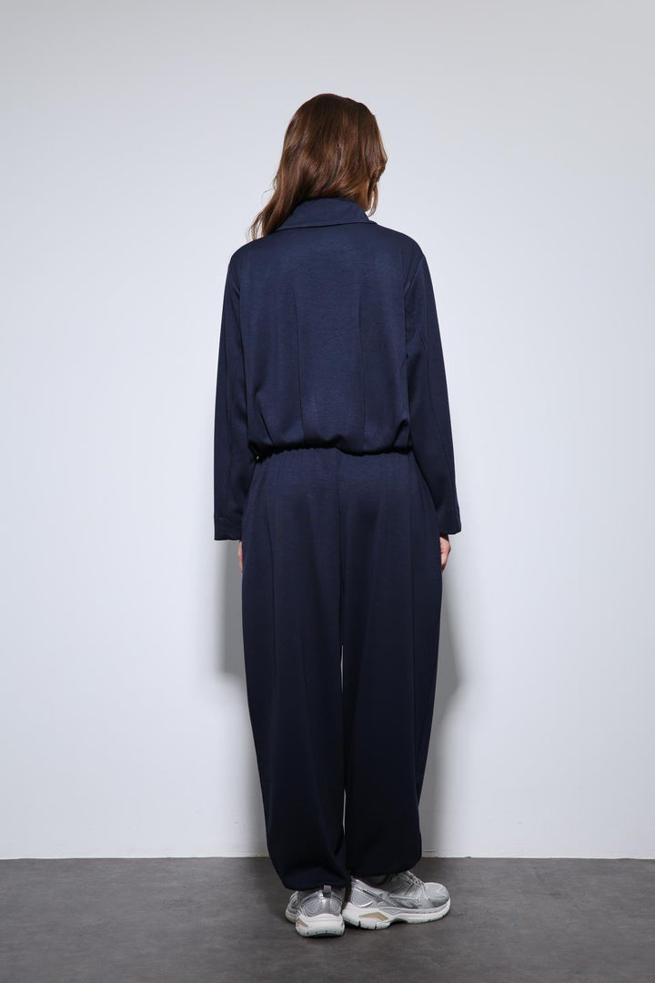 ANT Antioch Lacivert Volümlü Ceket ve Paça Lastikli Eşofman Takım - Northbrook