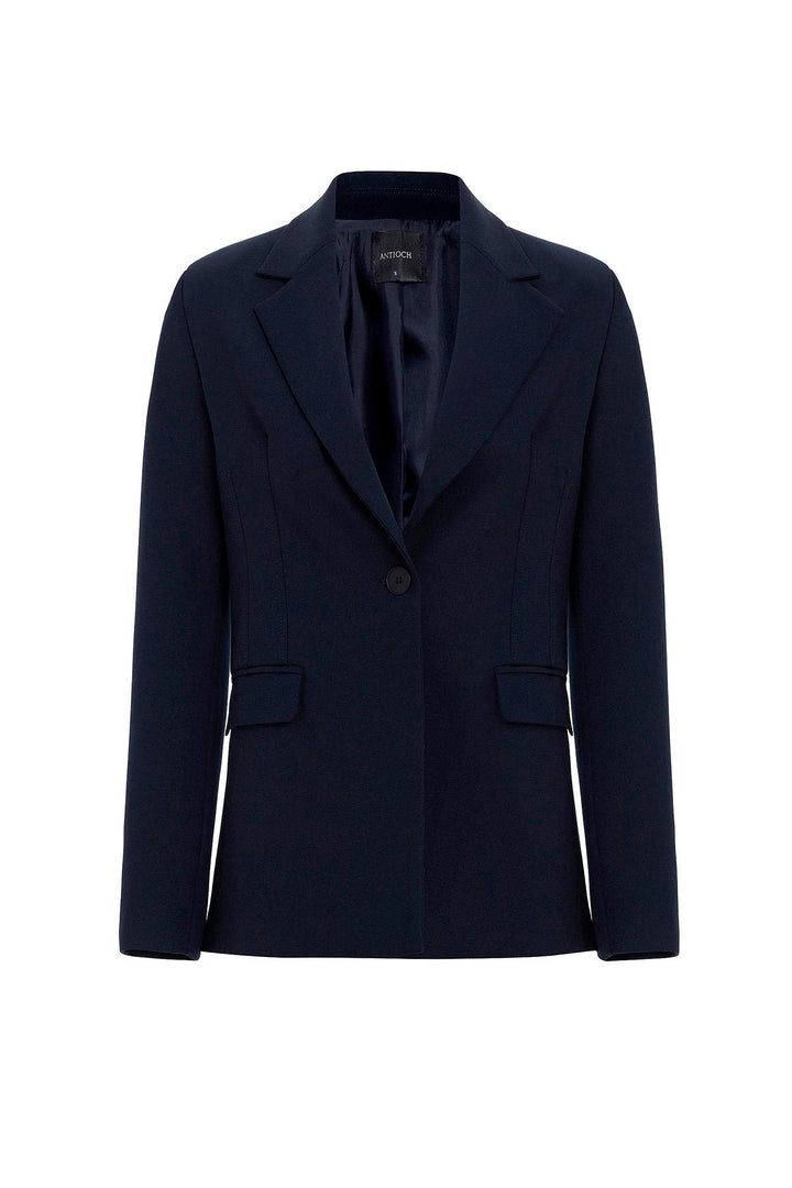 ANT Antioch Navy Blue Woman Blazer Jacket - Leeuwarden