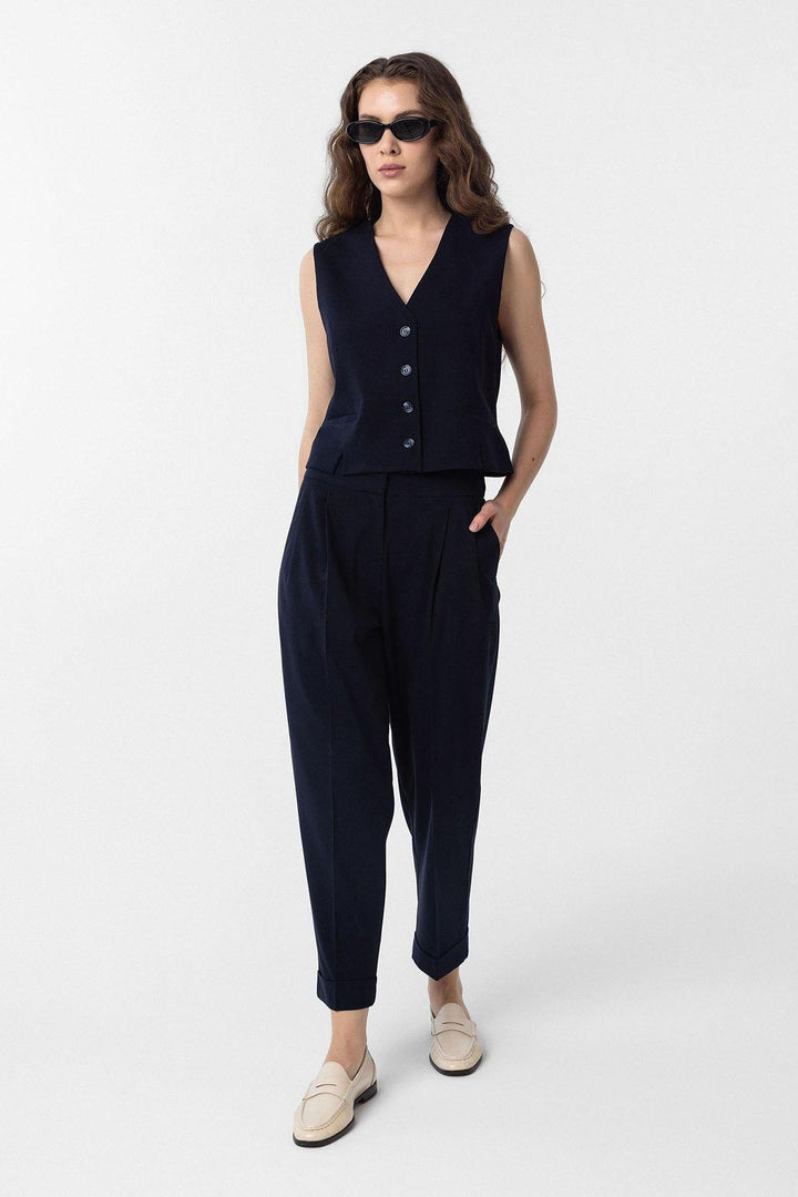 ANT Antioch Blue Slit Women's Vest - Redmond