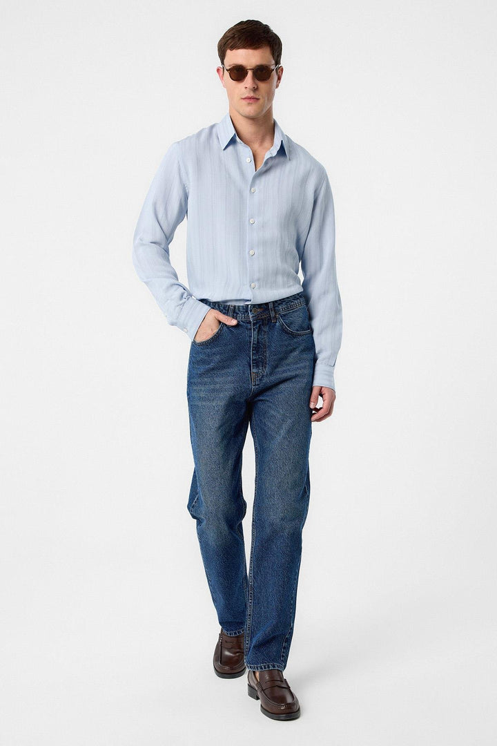 ANT Antioch Navy High Waist Regular Fit Men's Jeans - Chelmsford