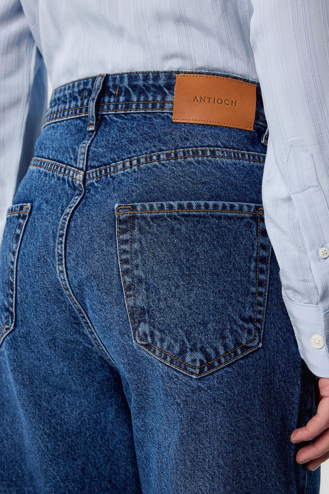 ANT Antioch Navy High Waist Regular Fit Men's Jeans - Chelmsford