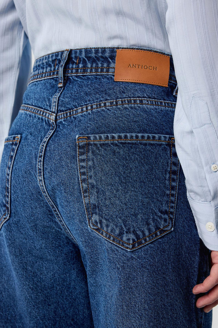 ANT Antioch Navy High Waist Regular Fit Men's Jeans - Chelmsford