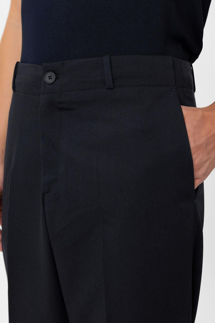 ANT Antioch Lacivert Yüksek Bel Straight Fit Erkek Pantolon - Formigine