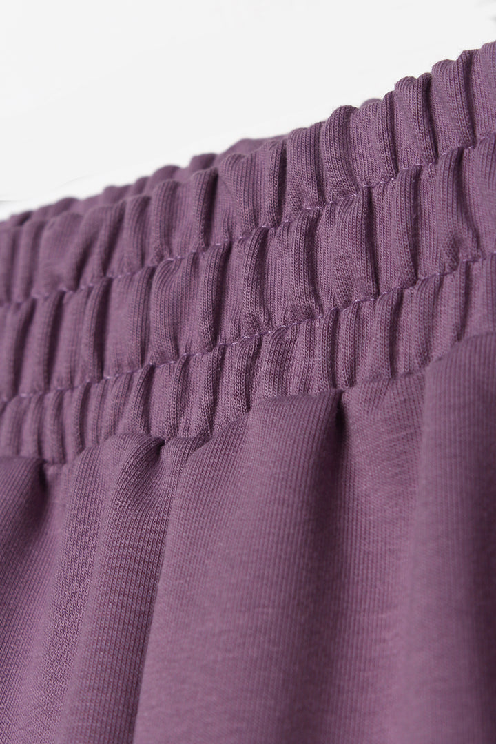TLD Women Allday Dark Lilac Detailed Sweatpants - Kifisiá