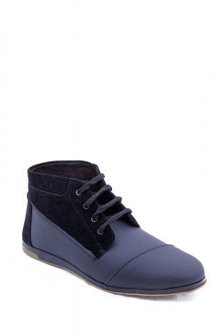 WSS Leather Black Boot  - Wakefield