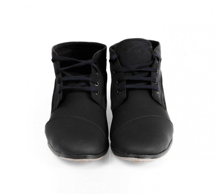 WSS Leather Black Boot  - Wakefield