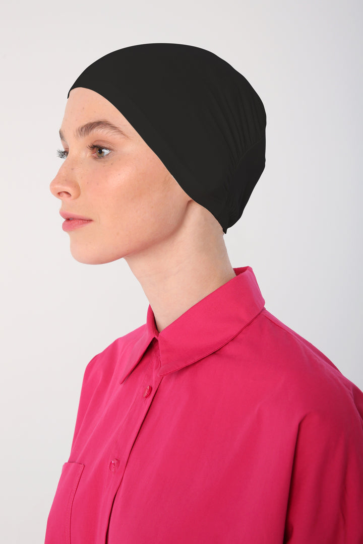 TLD Women Allday Black Lycra Bonnet - Saarbrücken