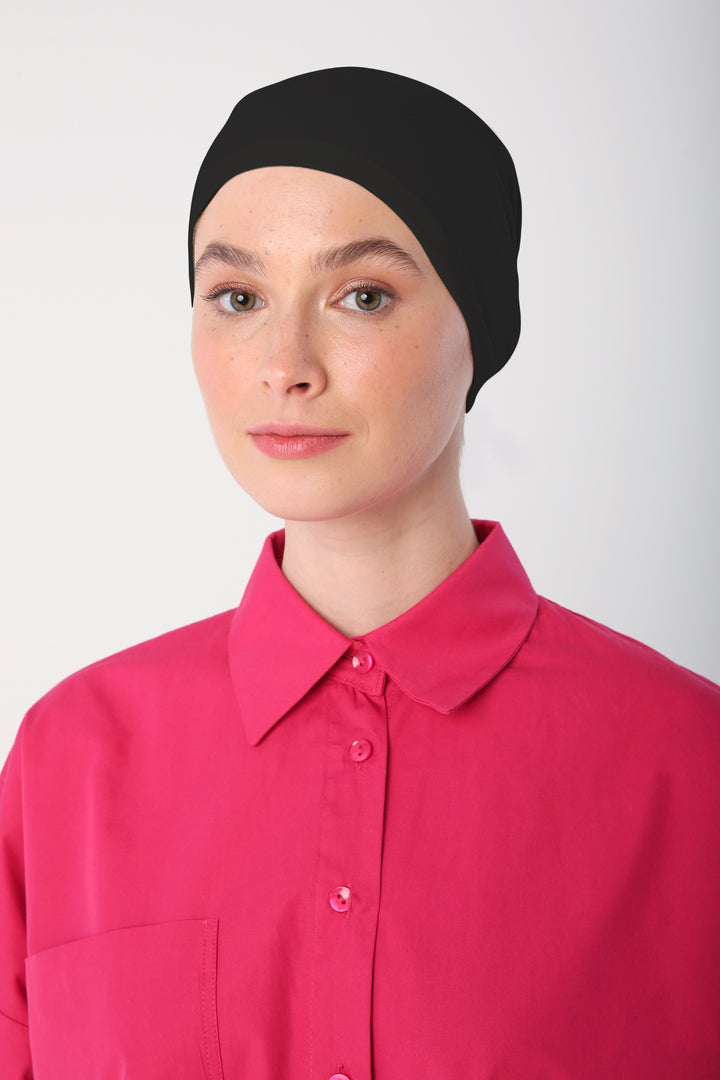 TLD Women Allday Black Lycra Bonnet - Saarbrücken