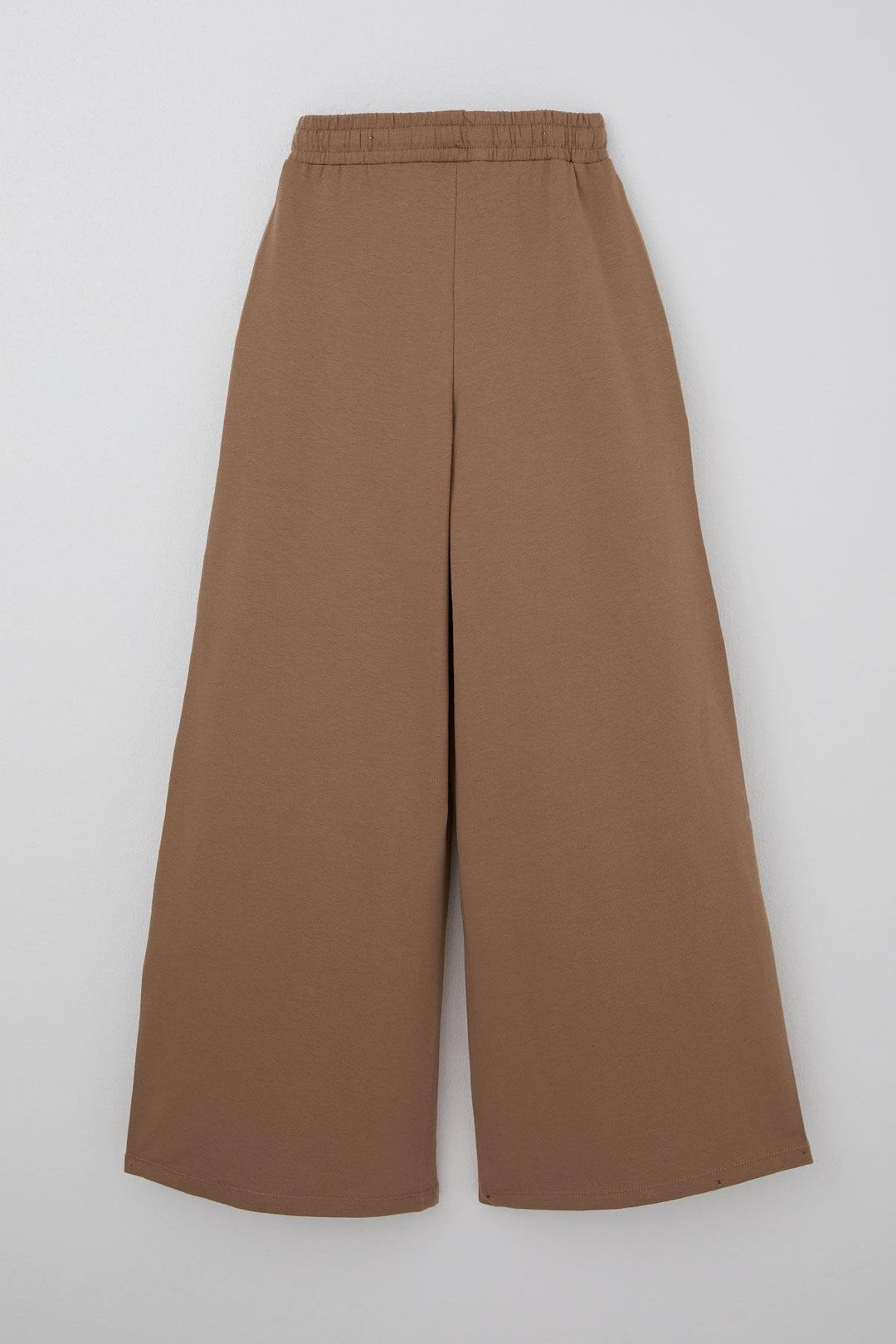 BRE Locoloco Girl's Wide Leg Sweatpants with Slit and Drawstring Arm Detail 94 Years, Brown - El Dorado Hills