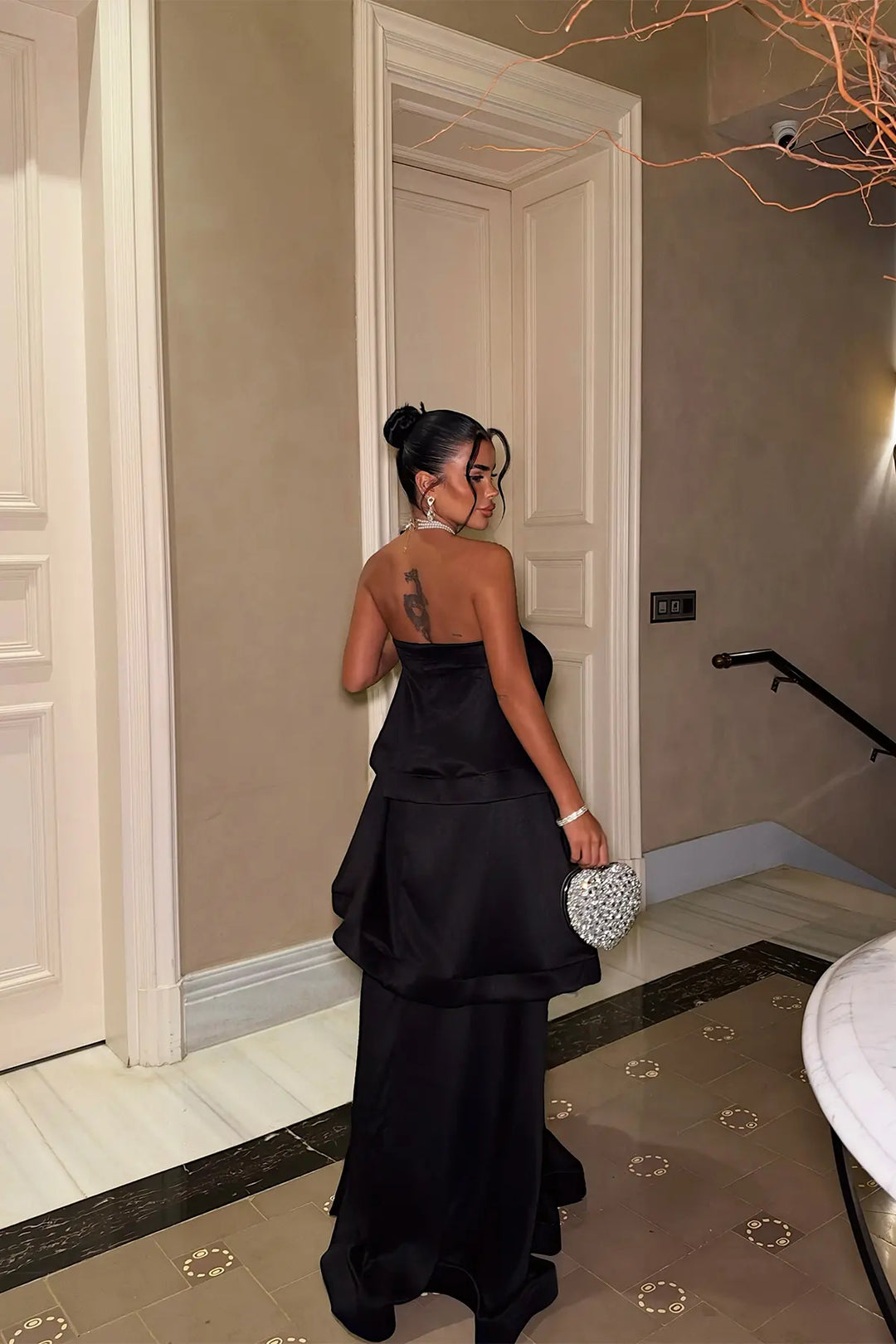 EYY Women Long Black Dress - Merrillville