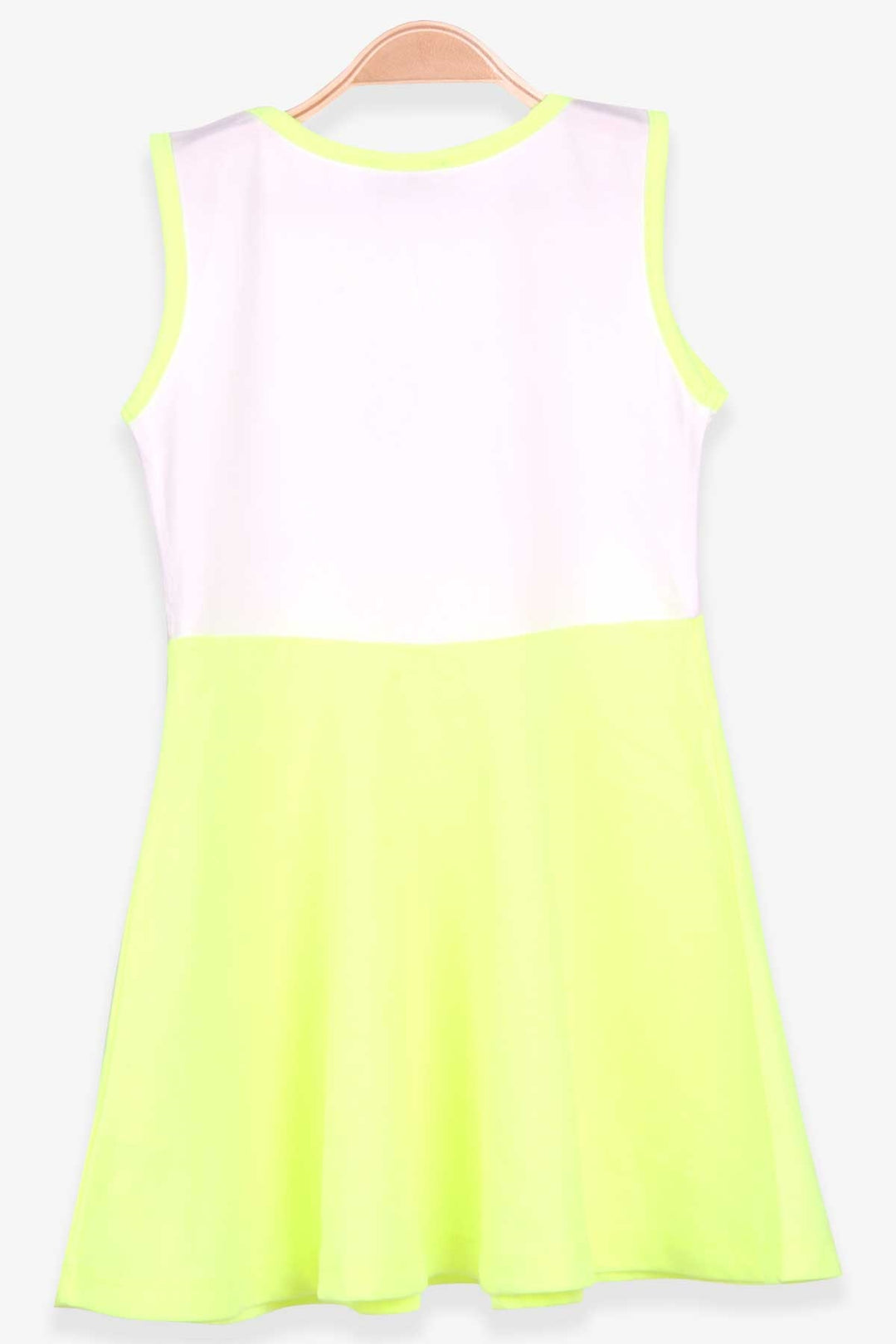 BRE Macaw Girl's Dress Unicorn Printed 3-7 Years, Neon Green - San Tan Valley