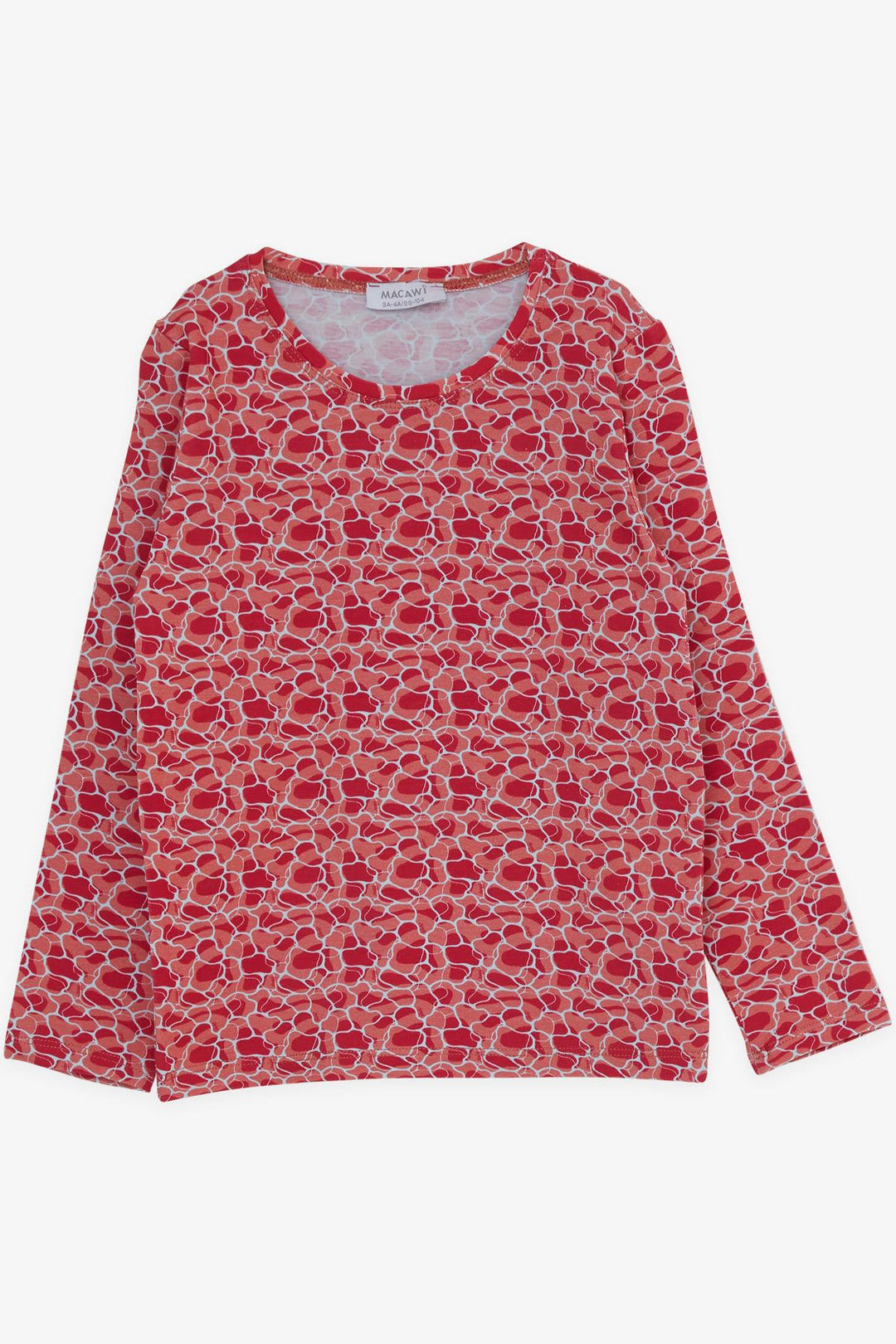 BRE Macaw Girl's Pajama Set Mixed Patterned 3-7 Years, Pink - Marlboro