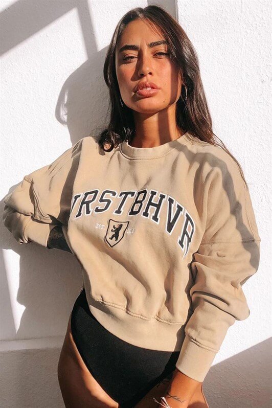 MDX Mad Girls Bej Sweatshirt MG1196 - Leinfelden-Echterdingen