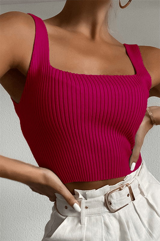 MDX Mad Girls Fuchsia Crop Top MG985 - Stirling