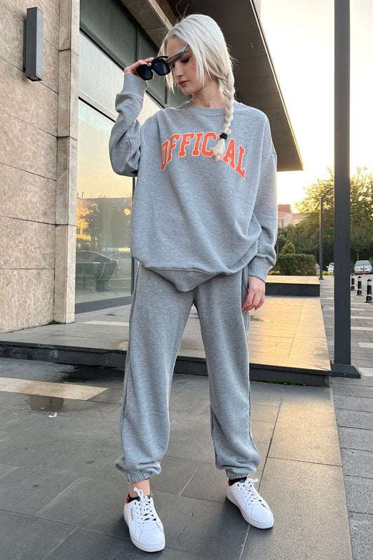 MDX Mad Girls Gray Tracksuit Set MG944 - Hoffman Estates