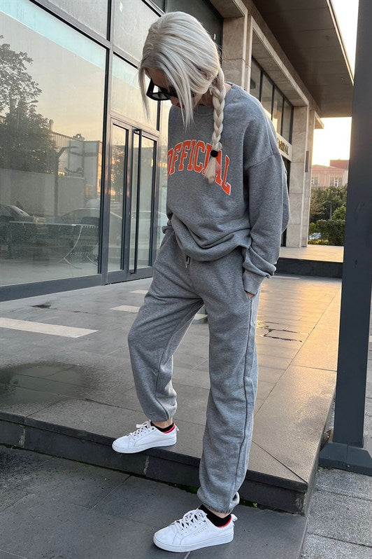 MDX Mad Girls Gray Tracksuit Set MG944 - Hoffman Estates