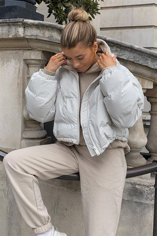 MDX Mad Girls Gray Women's Jacket MG1359 - Xicotepec de Juárez