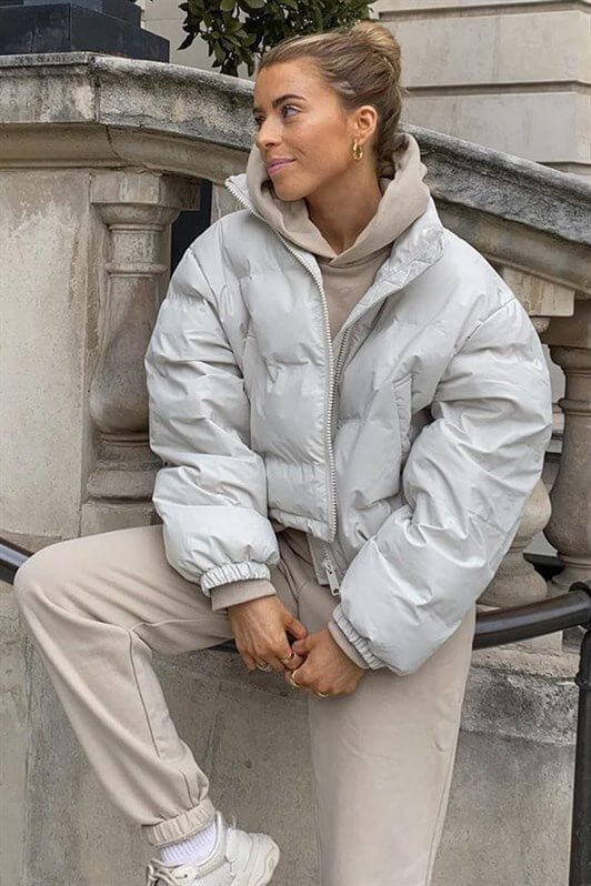 MDX Mad Girls Gray Women's Jacket MG1359 - Xicotepec de Juárez