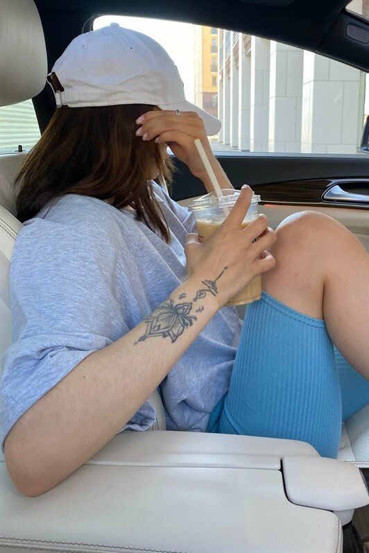 MDX Gray Oversize Basic Women's T-Shirt - East Honolulu