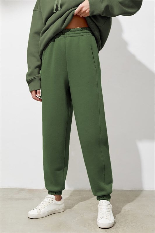 MDX Women's Haki Comfort Fit Sweatpants MG1353 - Colima