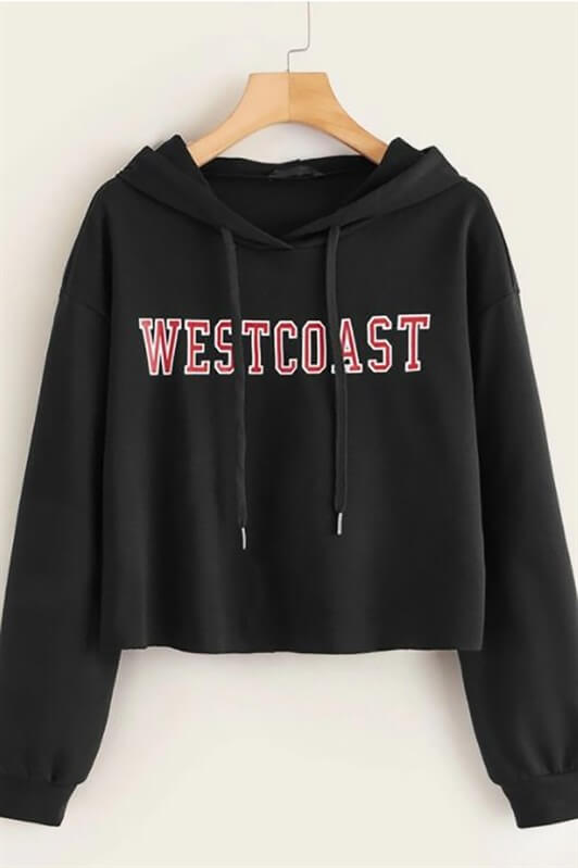 MDX Mad Girls Hooded Black Sweatshirt MG809 - Regensburg