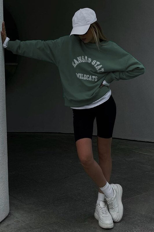 MDX Mad Girls Dark Green Sweatshirt MG1217 - Weimar