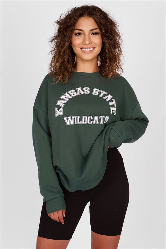 MDX Mad Girls Dark Green Sweatshirt MG1217 - Weimar