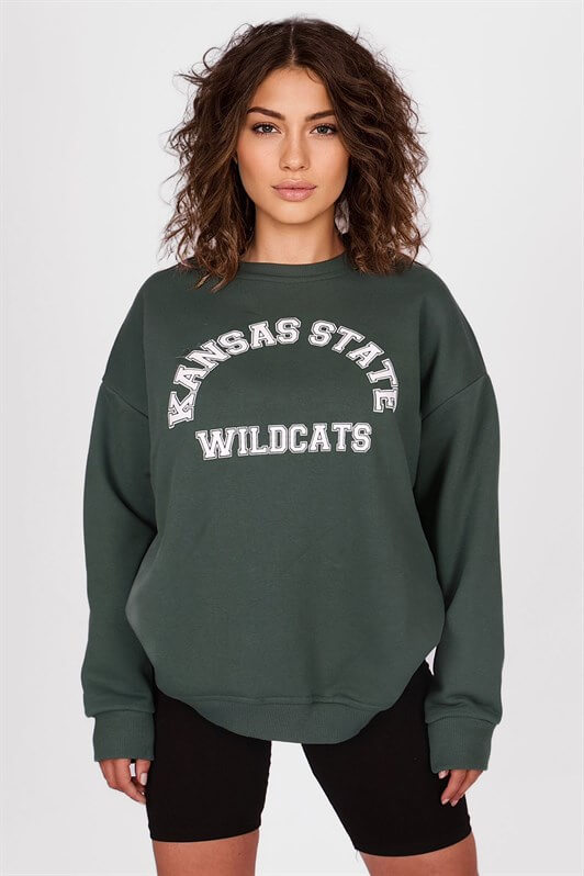 MDX Mad Girls Dark Green Sweatshirt MG1217 - Weimar