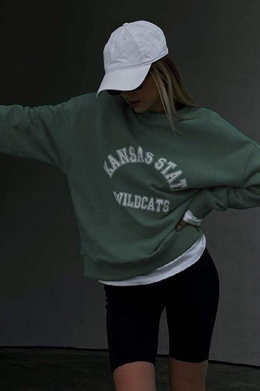 MDX Mad Girls Dark Green Sweatshirt MG1217 - Weimar