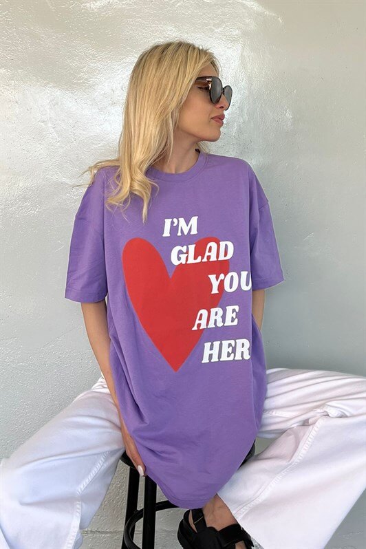 MDX Mad Girls Lila Printed T-shirt Mg1202 - Caloundra