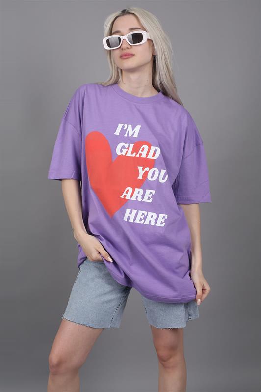 MDX Mad Girls Lila Printed T-shirt Mg1202 - Caloundra