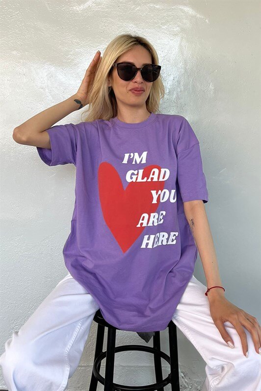 MDX Mad Girls Lila Printed T-shirt Mg1202 - Caloundra