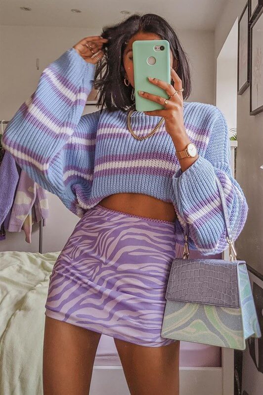 MDX Mad Girls Lilac Sweater MG1244 - Ermezinde