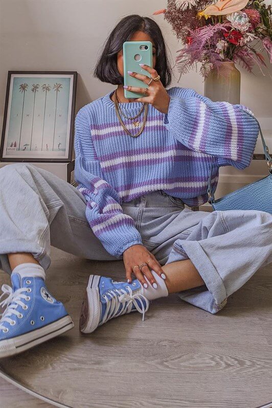 MDX Mad Girls Lilac Sweater MG1244 - Ermezinde