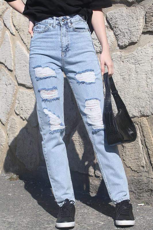 MDX Mad Girls Blue Ripped Jeans MG1150 - Filderstadt