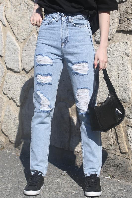 MDX Mad Girls Blue Ripped Jeans MG1150 - Filderstadt