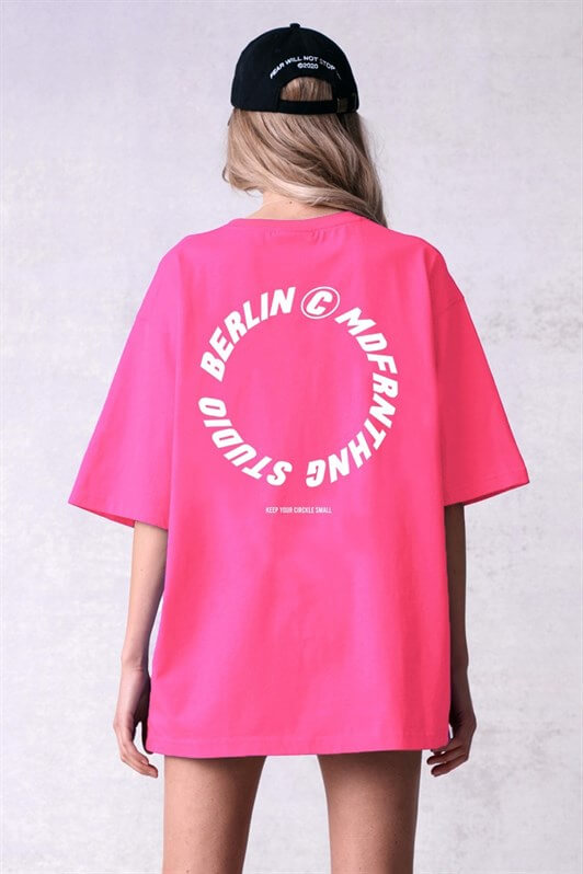 MDX Mad Girls Pink Printed T-Shirt Mg1197 - Coatzacoalcos