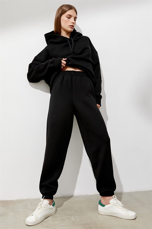 MDX Women's Black Comfort Fit Sweatpants MG1353 - Burlington
