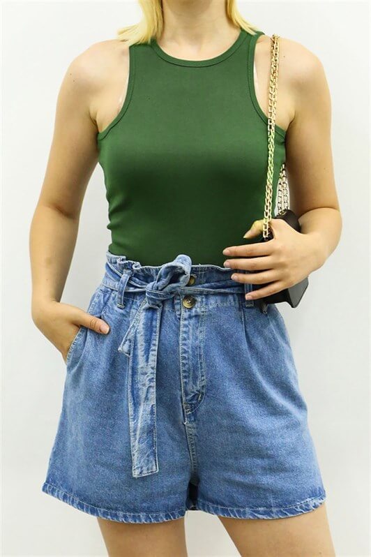 MDX Mad Girls Green Crop Top MG361 - Leeuwarden