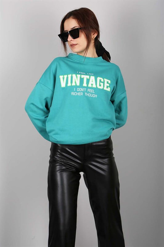 MDX Mad Girls Green Sweatshirt MG970 - Palmerston North
