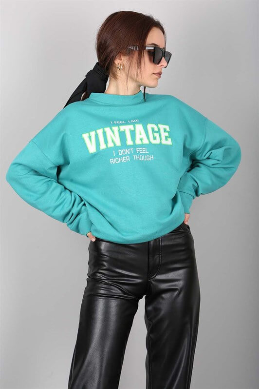 MDX Mad Girls Green Sweatshirt MG970 - Palmerston North