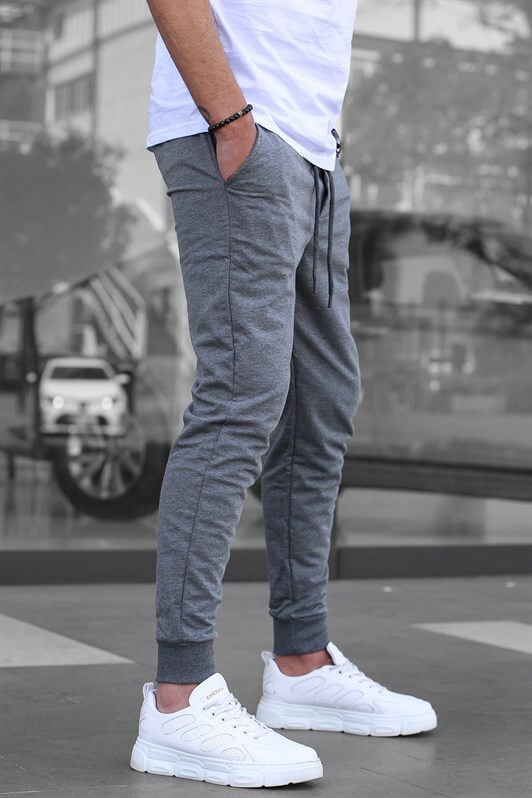 MDX Madmext Anthracite Cuffed Men's Sweatpants 4821 - Oakton