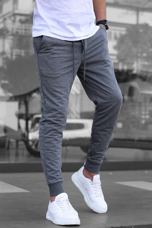 MDX Madmext Anthracite Cuffed Men's Sweatpants 4821 - Oakton