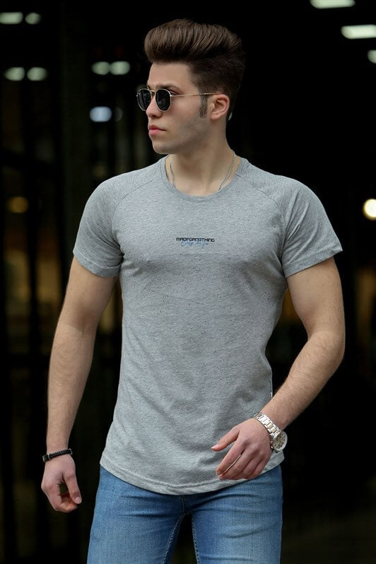 تي شيرت MDX Madmext Basic Gray للرجال 4516 - Longmont