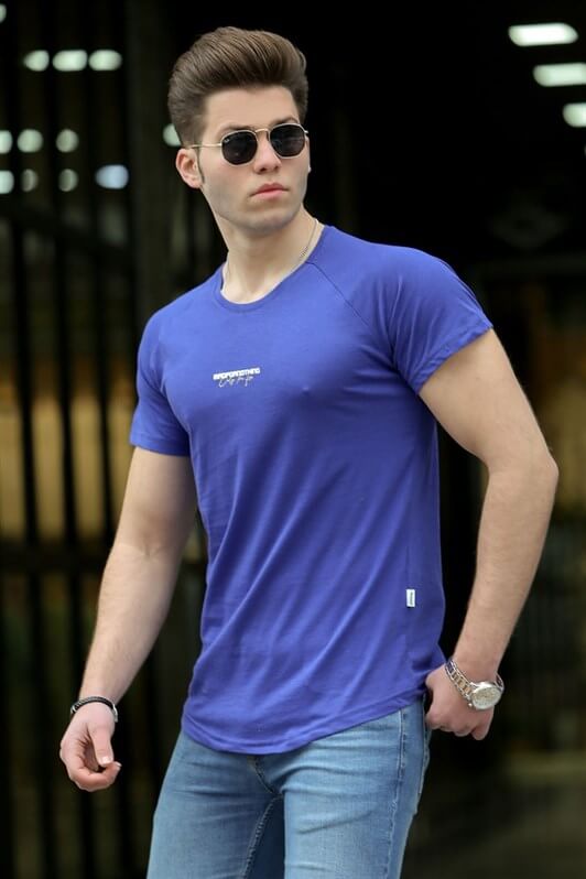 MDX Madmext Basic Saks Men's T-shirt 4516 - Bergamo