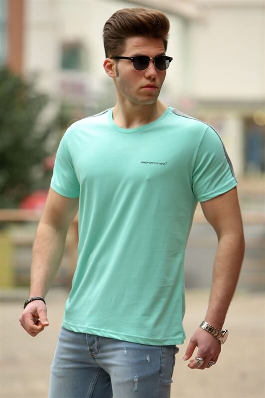 تي شيرت MDX Madmext Basic Green للرجال 4513 - أنهايم