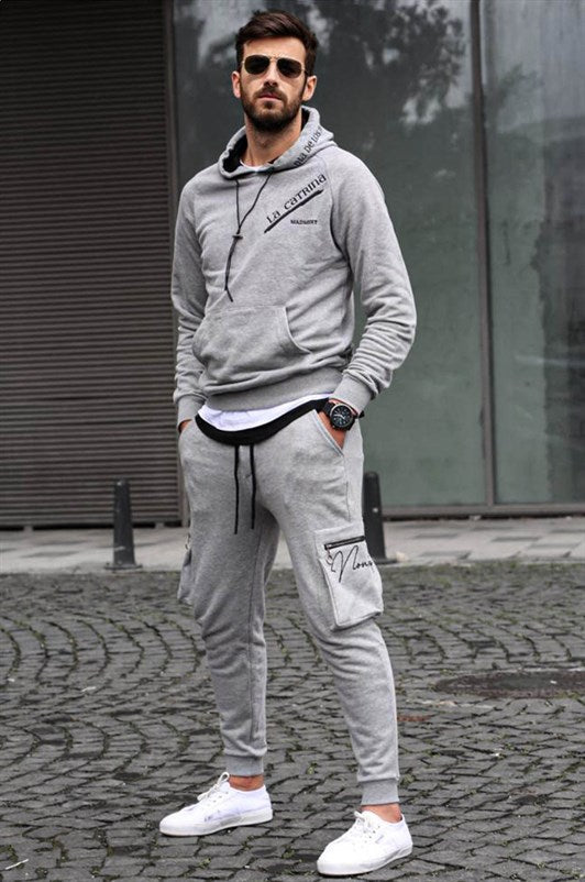 MDX Madmext Printed Grey Tracksuit 44314224 - Acapulco de Juárez