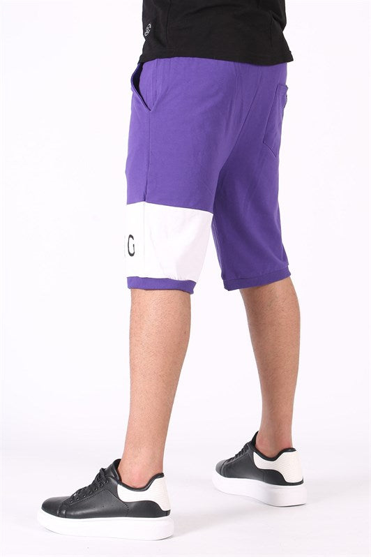 MDX Madmext Printed Daily Purple Shorts 2911 - Stretford
