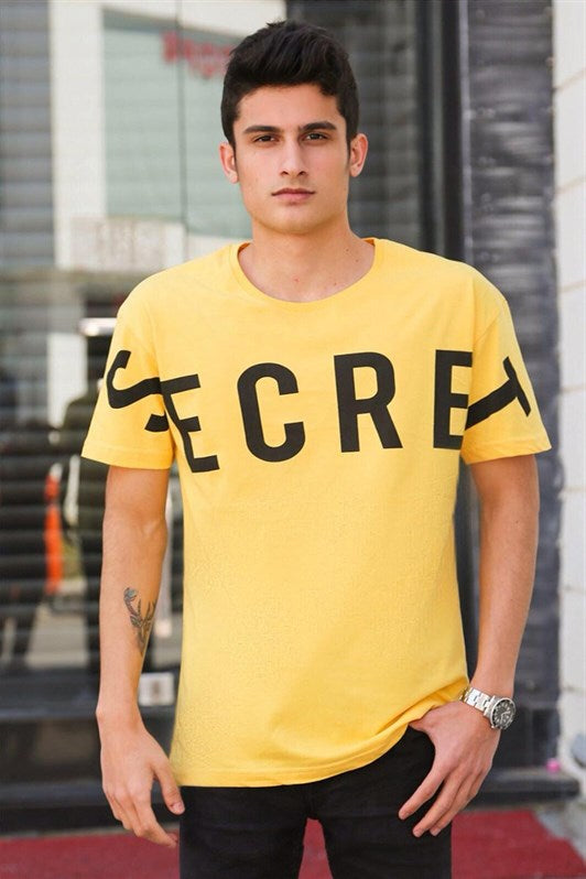 MDX Madmext Printed Yellow T-shirt 3034 - Königs Wusterhausen