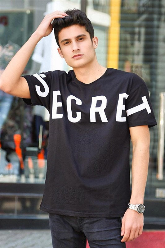 MDX Madmext Printed Black T-shirt 3034 - Cork